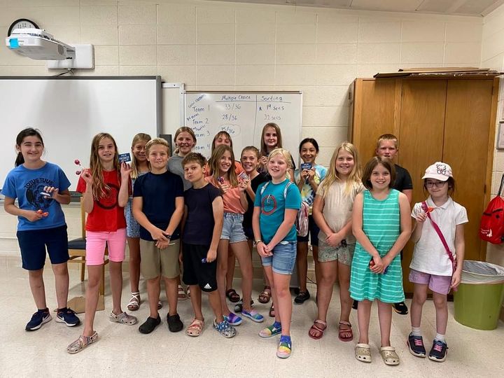 Our 16 participants in the "Battle of the Books" competition.