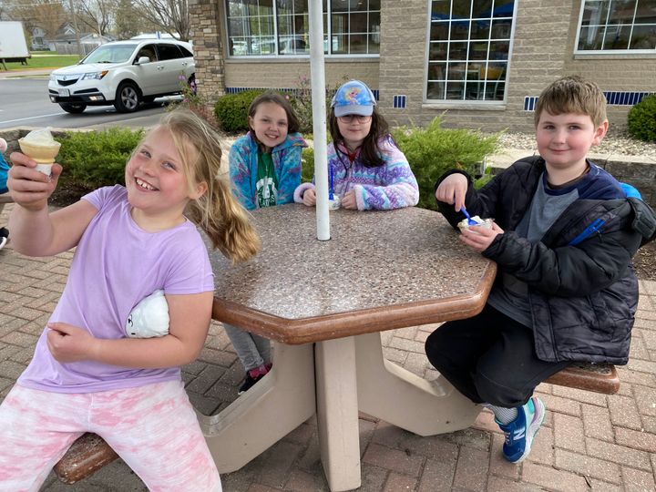 What a great way to end the day with a tasty treat from Culvers!
