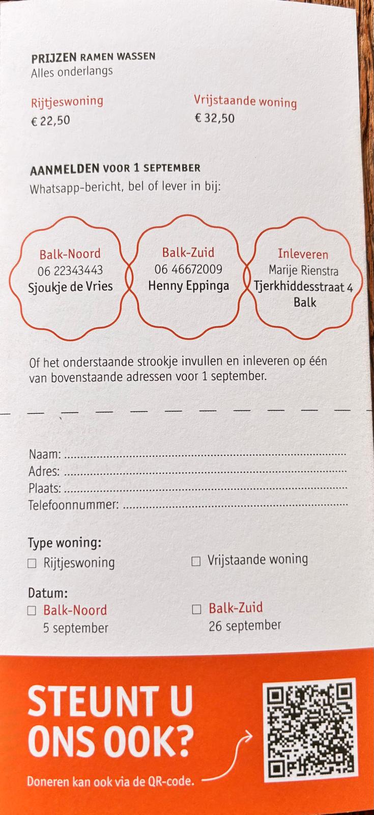 Ramen lappen Balk 2