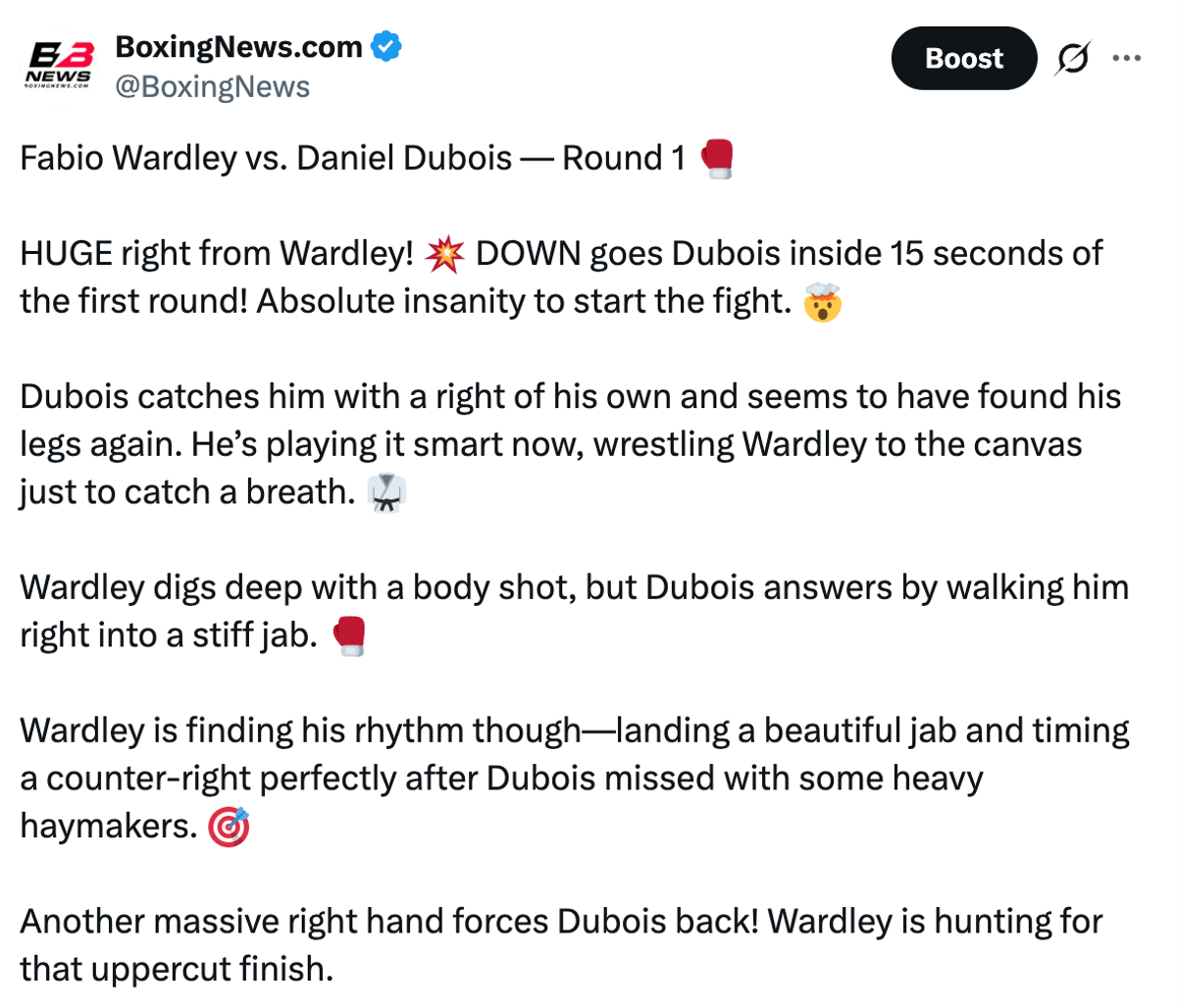 Wardley Vs. Dubois