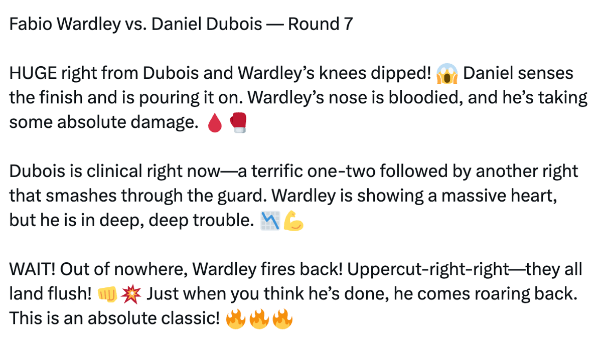 Wardley Vs. Dubois