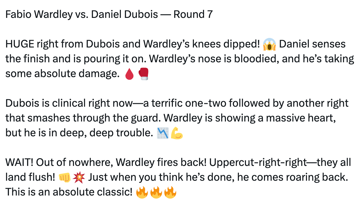Wardley Vs. Dubois