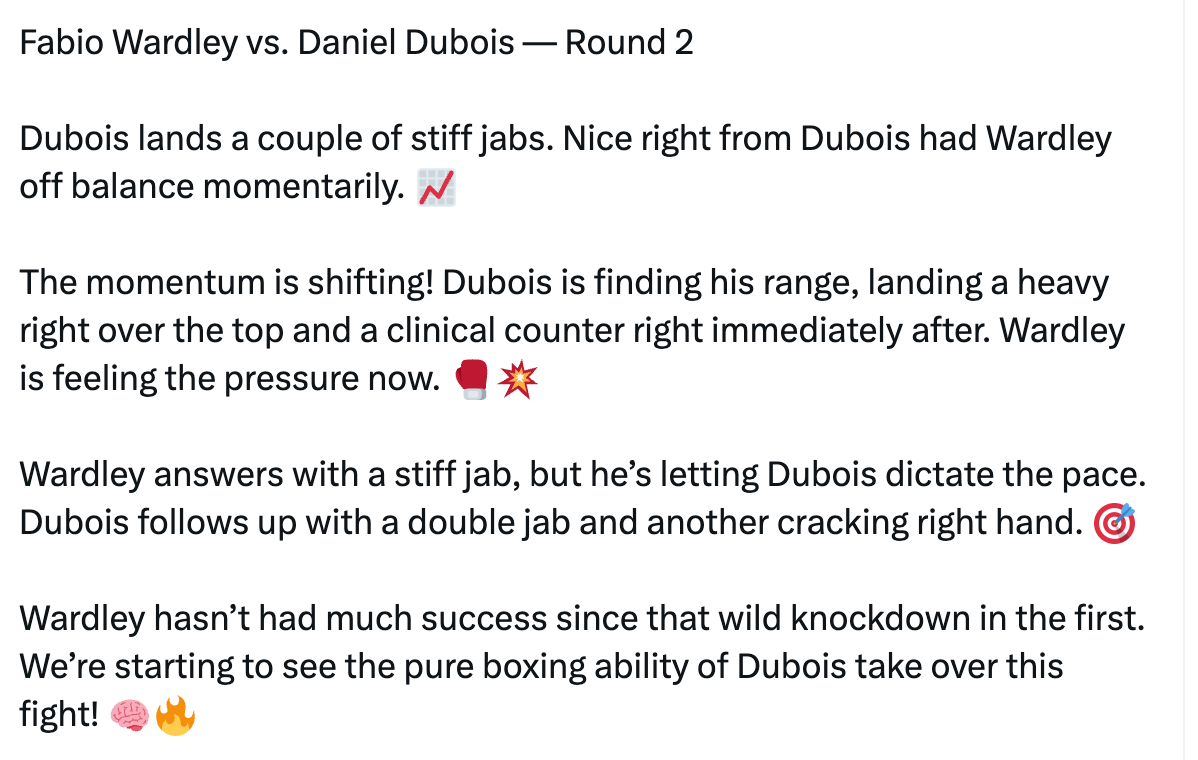 Wardley Vs. Dubois