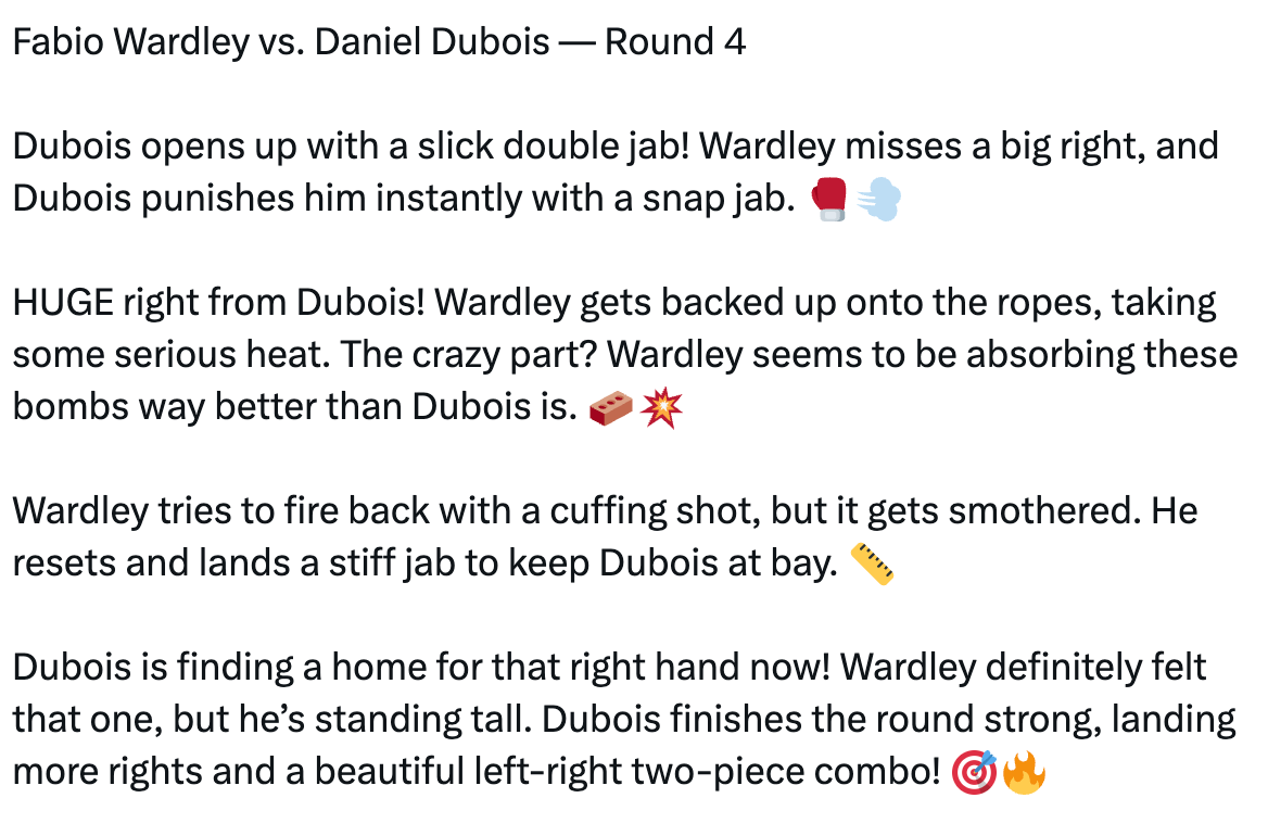 Wardley Vs. Dubois