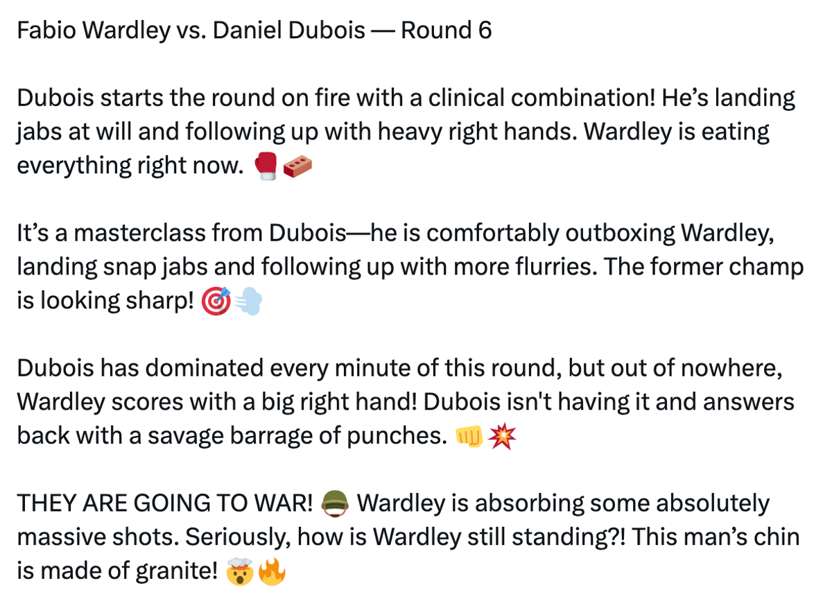 Wardley Vs. Dubois