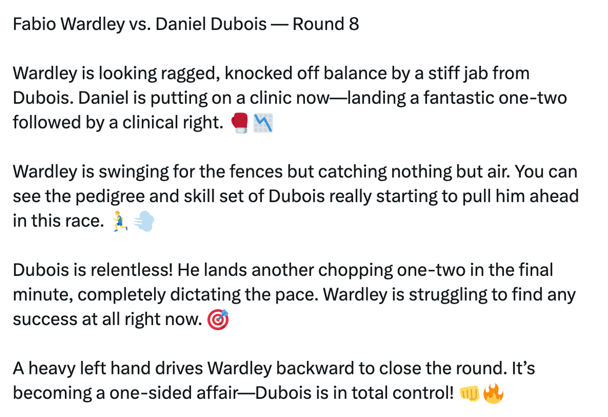 Wardley Vs. Dubois