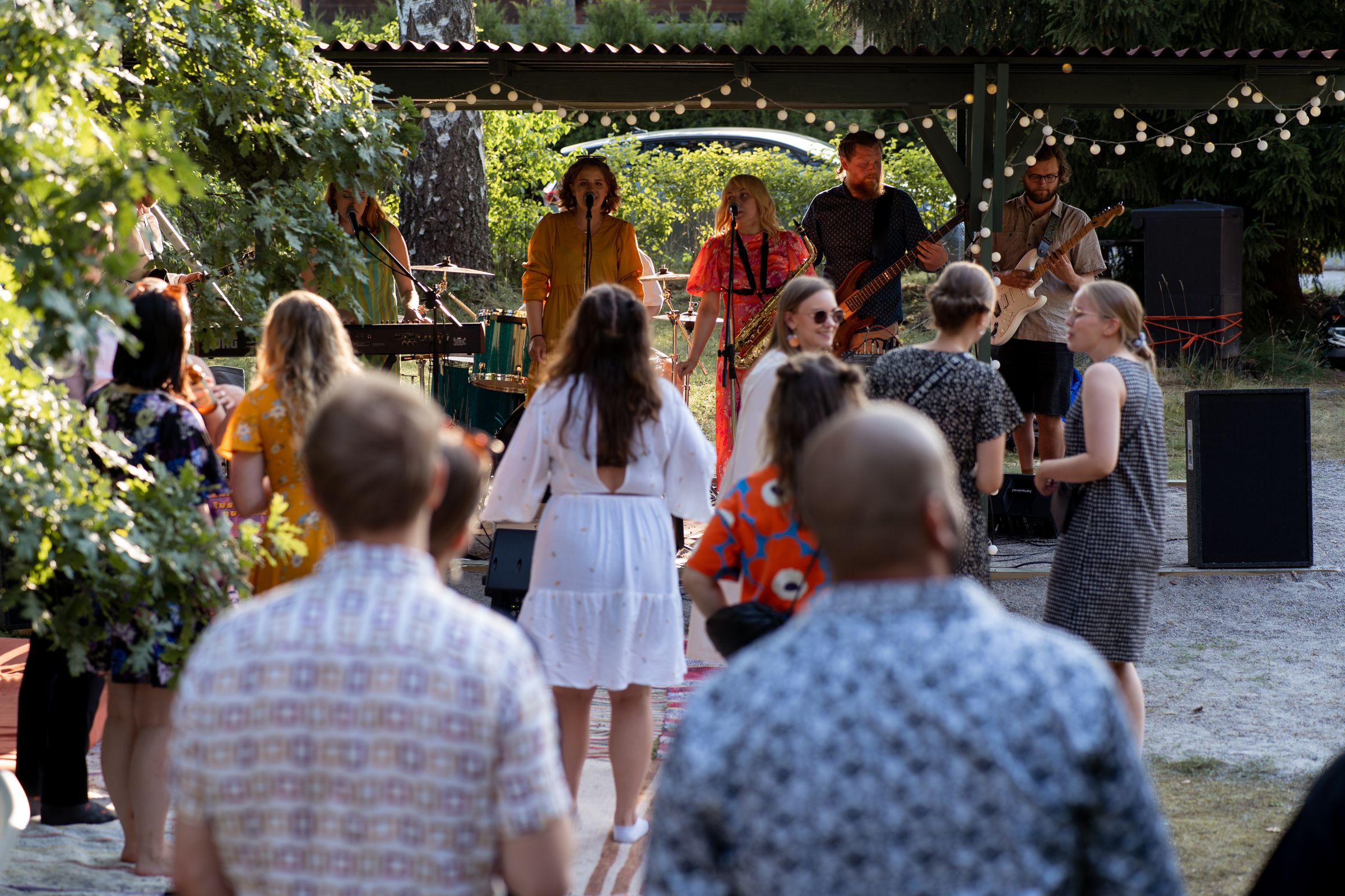 Musabuffa ja yleisöä