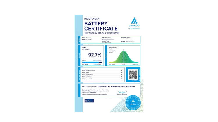 Viking Kontroll batterikontroll rapport.