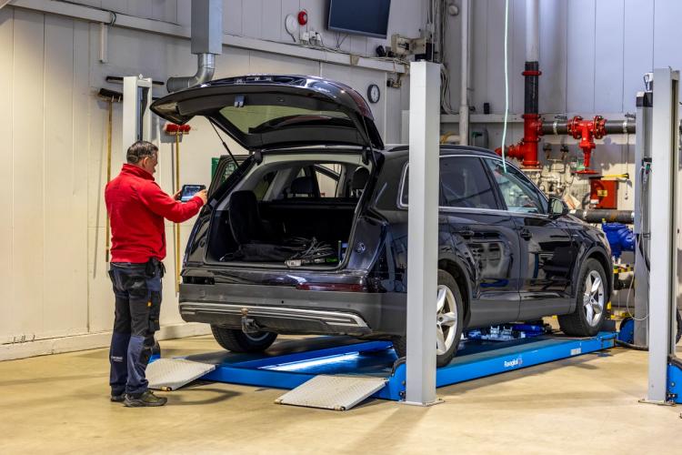 Viking kontrollstasjon Lakselv.