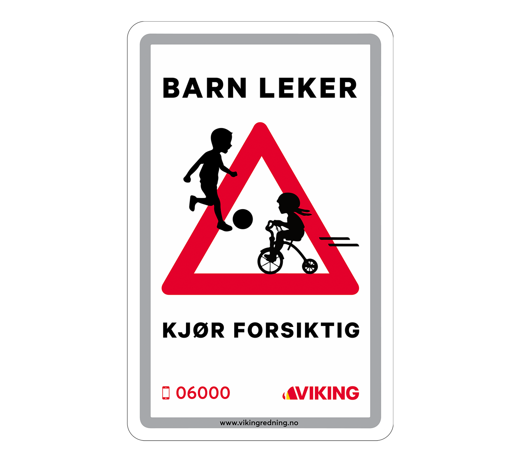 BABYL 「L FORTH」サイン Barn leker skilt | Viking