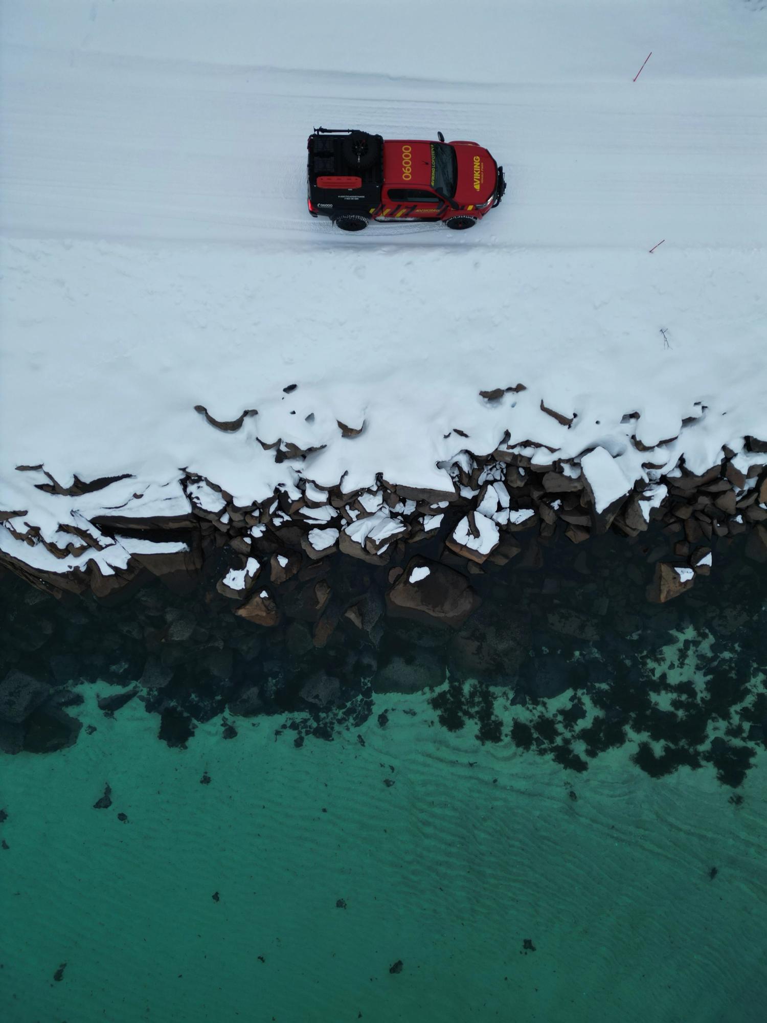 Viking utfører veihjelp og bilberging på Lofoten