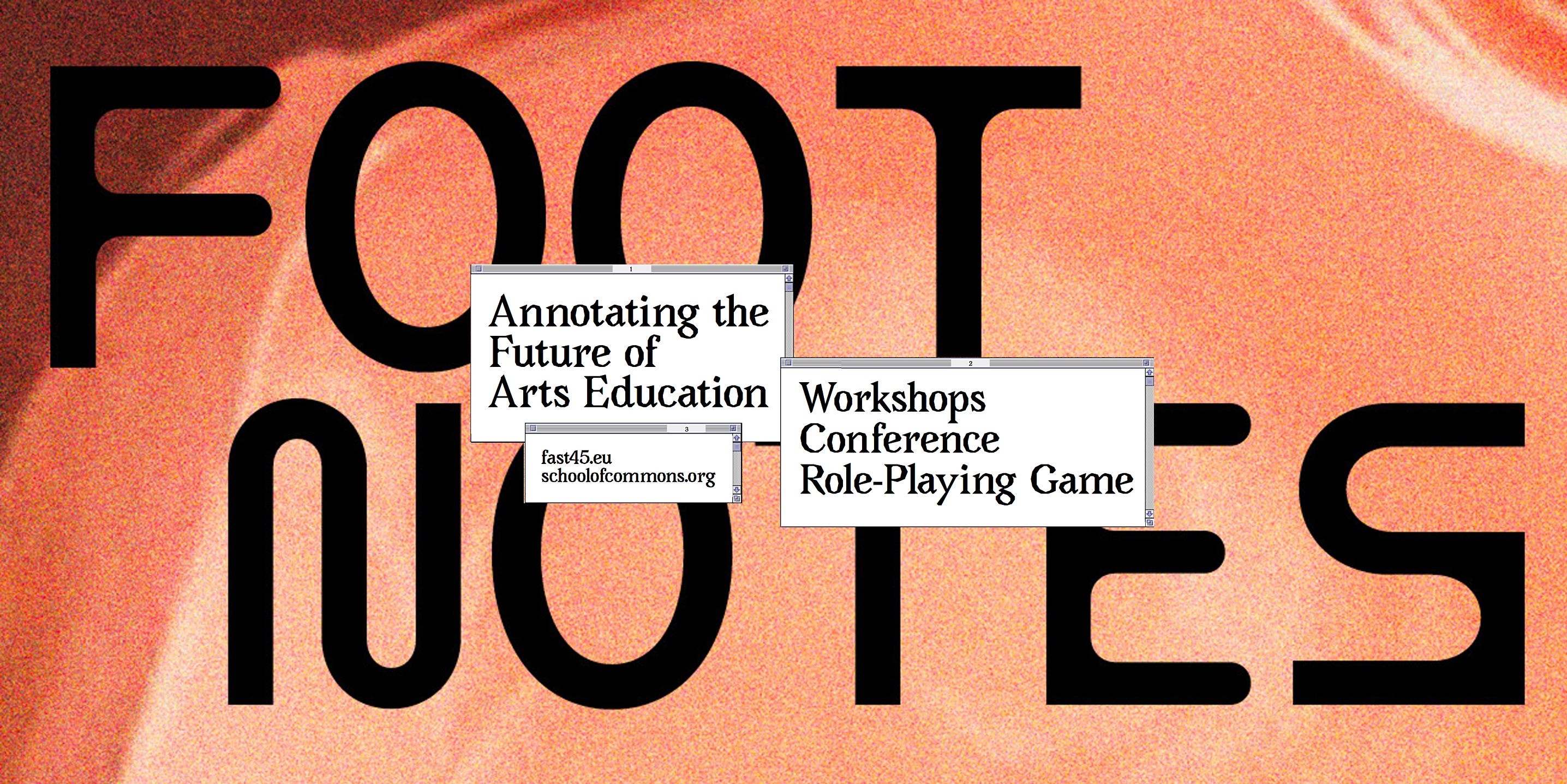 FOOTNOTES 2045 Summer School