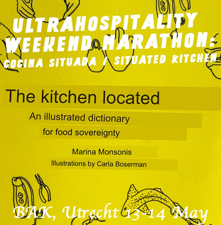 Flyer - Garage Ultratranslation Marathon: Cocina situada / Situated Kitchen