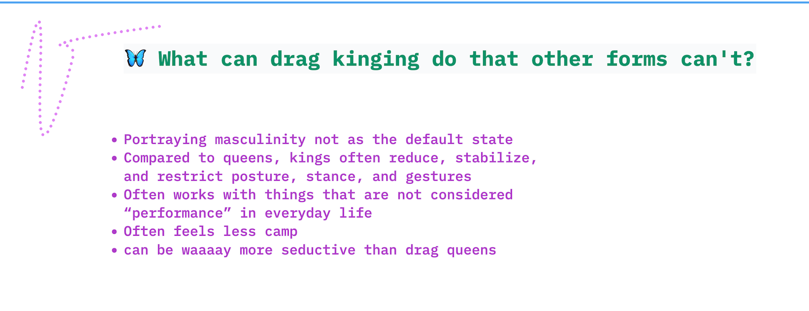 What can Drag Kinging do?