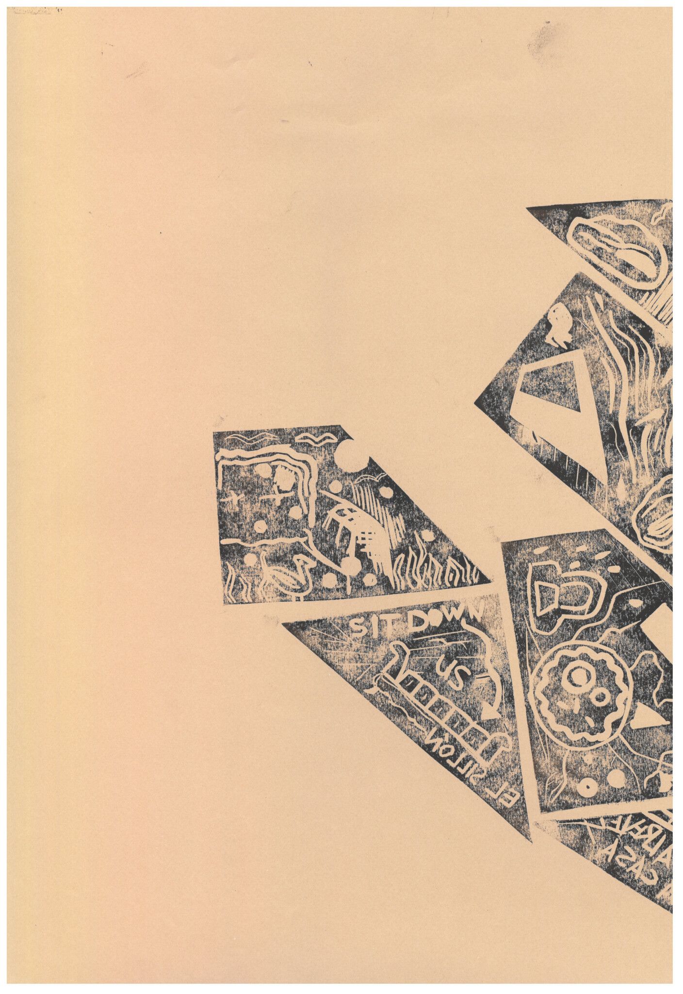 ><><><>scans of lino prints made by participants of Amsterdam workshop (December 2023)