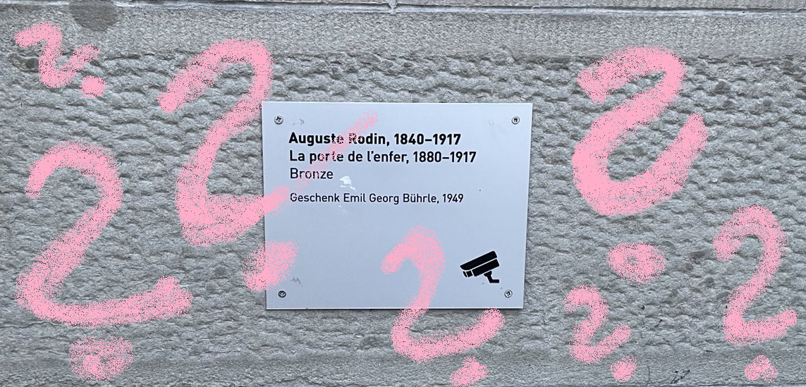 The Gates of Hell  Auguste Rodin, Bronze (Gift of Emil G. Bührle)