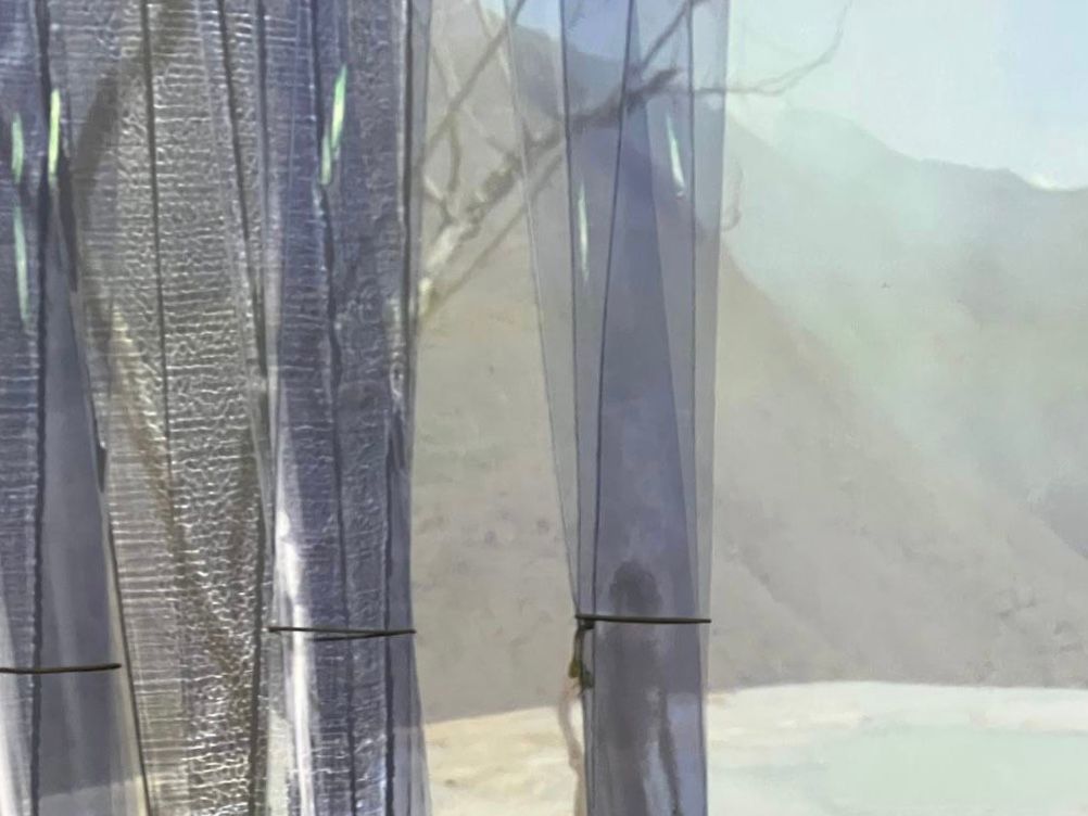 'An Attempt on Weathering the Waterfall, an audiovisual installation + performance' by Ula Liagaitė, as part of the Annual Diploma Show of the MA in Transdisciplinary Studies at ZHDK (May 2025).