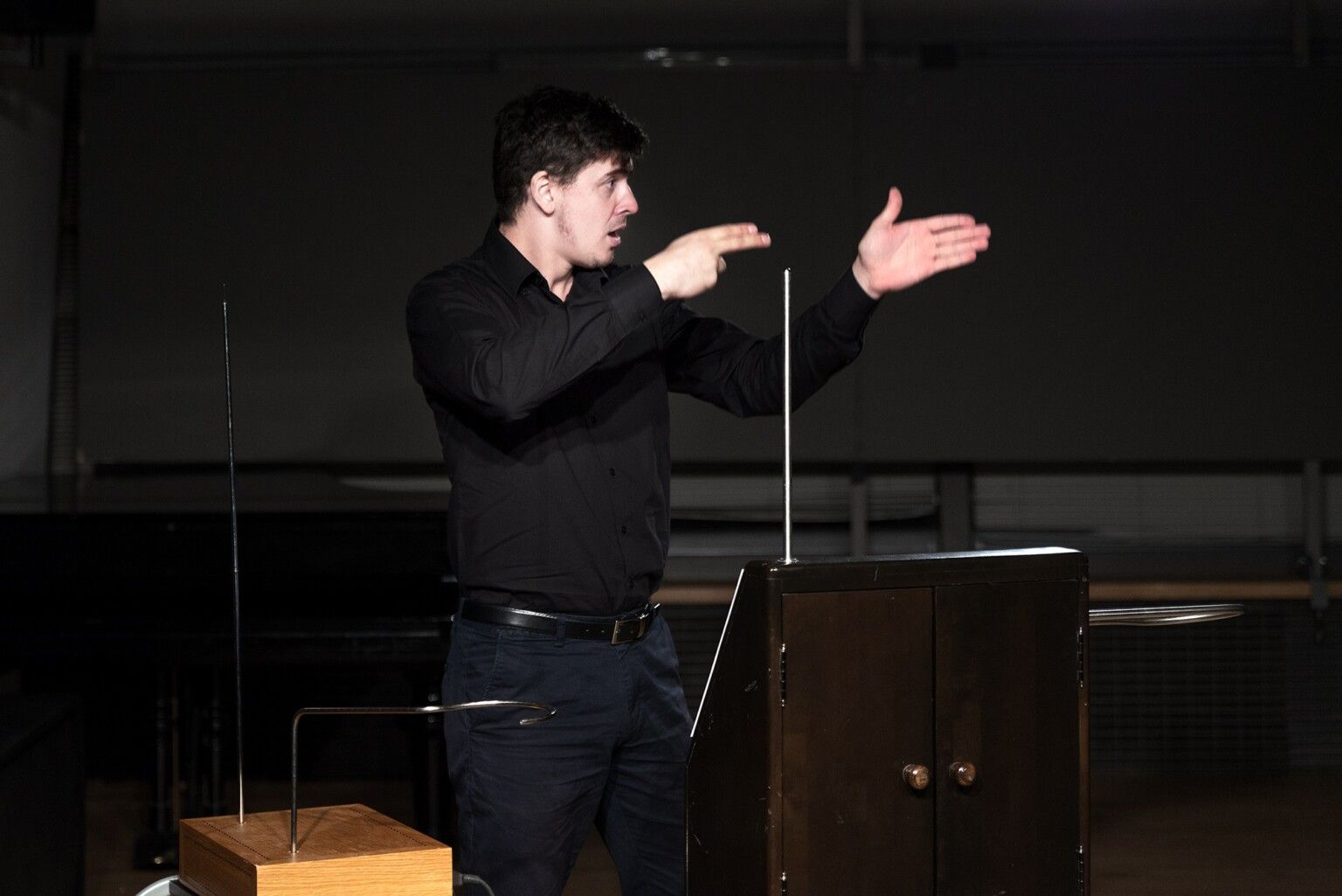 Gennadiy Tikhenko participating in Organ of memory performance by Egor Rogalev,  NCCA, Moscow, 2019, Courtesy of the artist