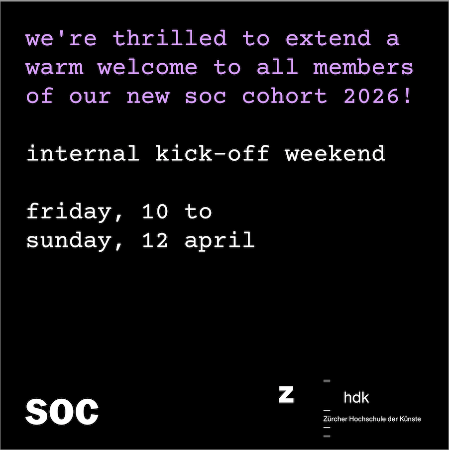 Kick Off: SoC Cohort 2026