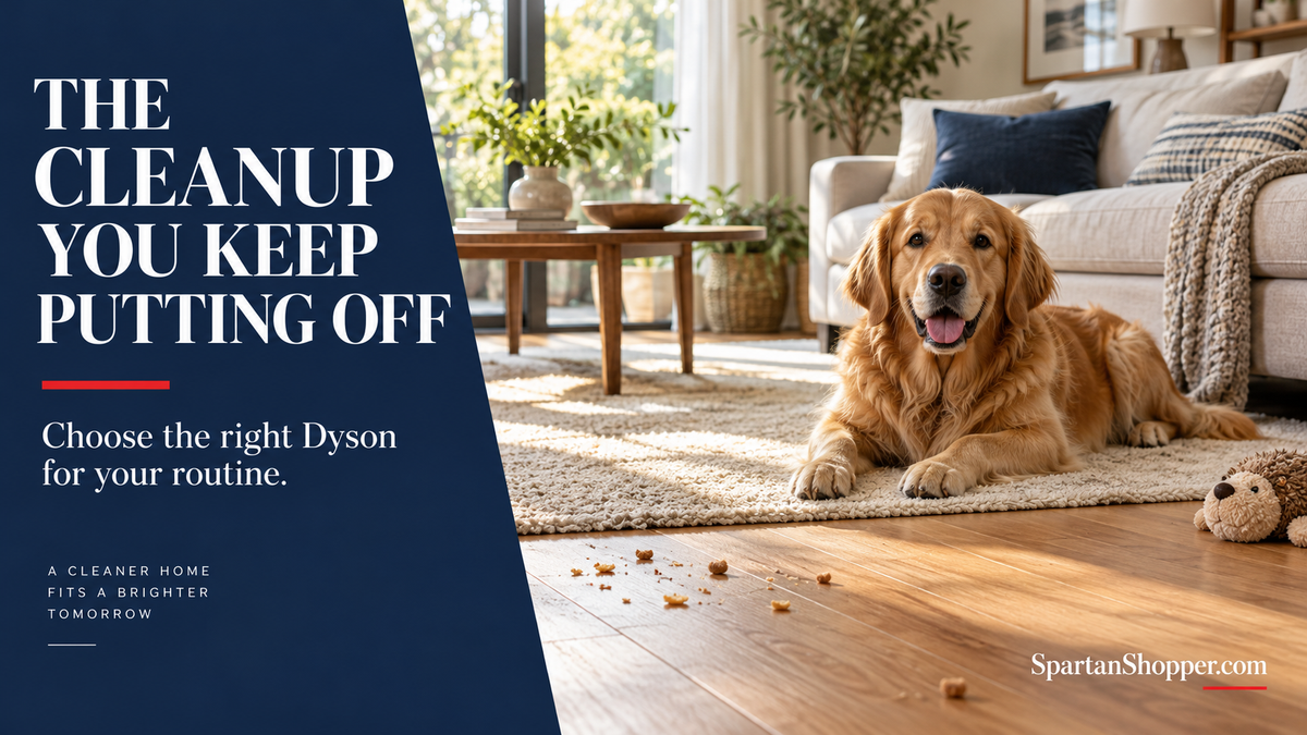 Which Dyson Vacuum Fits the Cleanup You Keep Avoiding?