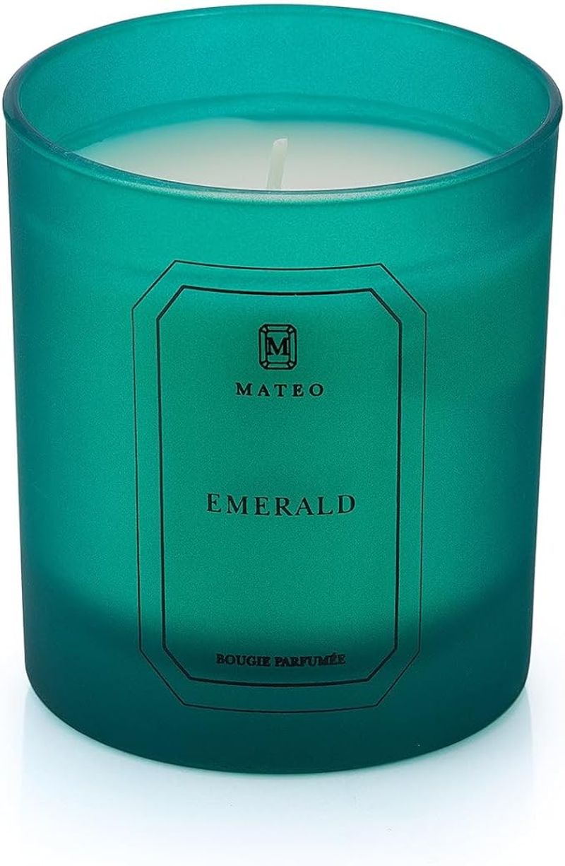 MATEO New York Emerald Candle luxury home fragrance