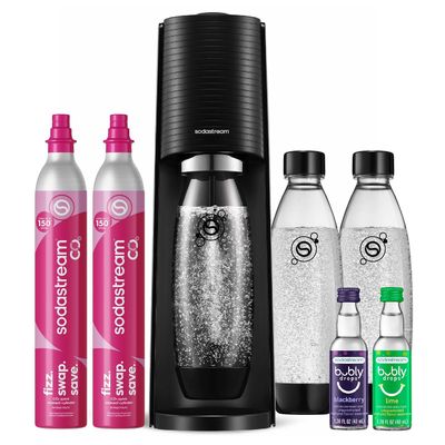 SodaStream TERRA Sparkling Water Maker Value Bundle