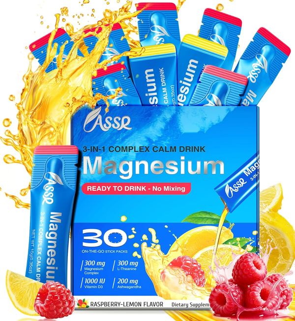 ASSR Calm Magnesium Glycinate Drink — 30ct