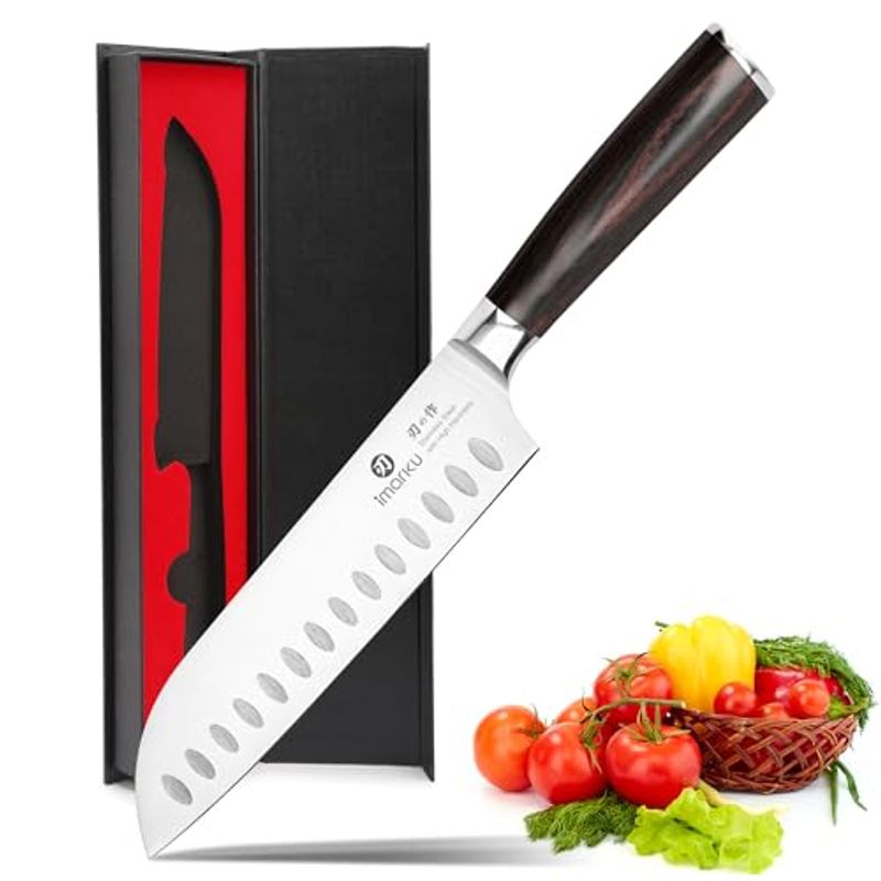 imarku Santoku Knife, 7"