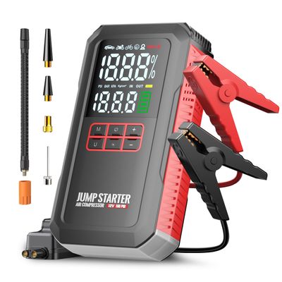 5000A Jump Starter with 160PSI Air Compressor — 29% Off