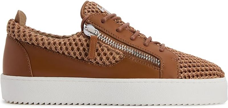 Giuseppe Zanotti Frankie embellished luxury sneaker Italian leather