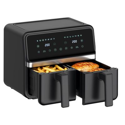 8QT Dual Basket Air Fryer with Smart Sync Finish — 20% Off