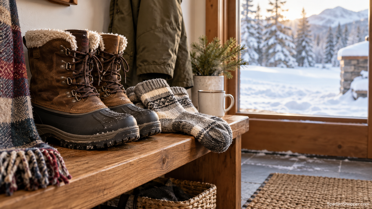 How to Keep Feet Warm in Winter: Boots and Socks