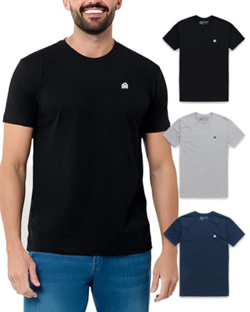 INTO THE AM Men's Plain Tee 3-Pack