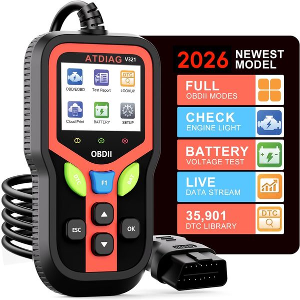ATDIAG OBD2 Scanner Diagnostic Tool
