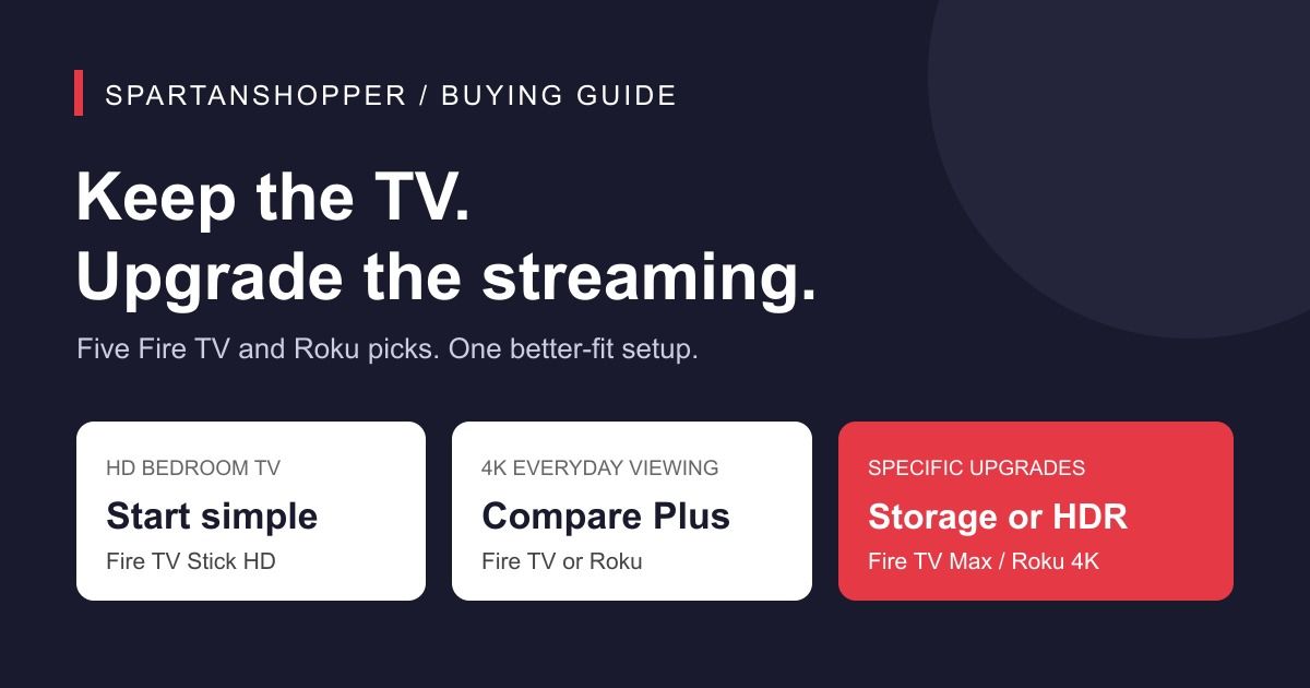 Best Streaming Stick for an Older TV: 5 Fire TV and Roku Picks