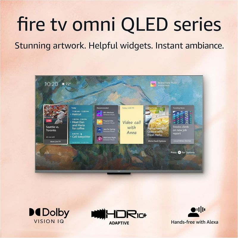 Amazon Fire TV 55-Inch Omni QLED Series