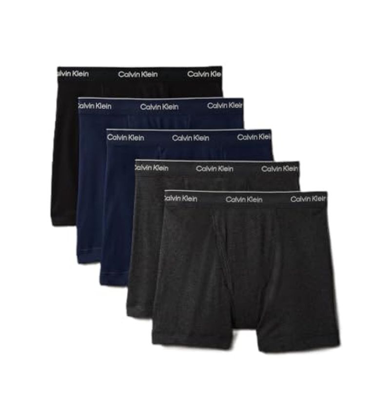 Calvin Klein Men's Cotton Classics Boxer Brief 5-Pack
