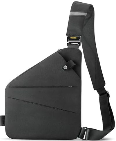 WANDER+ PLUS Anti-Theft Crossbody Bag (Black)