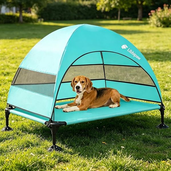 Libbipaw Windproof Elevated Dog Bed — 15% Off with Code