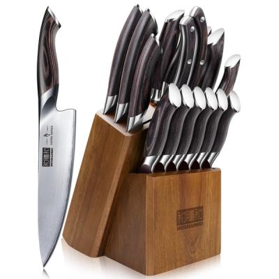 HOSHANHO 16-Piece Knife Block Set: What’s Included