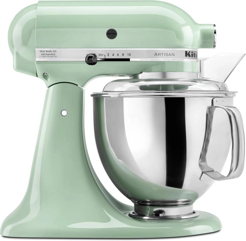 KitchenAid Artisan 5-Qt Stand Mixer (Pistachio) — 20% Off