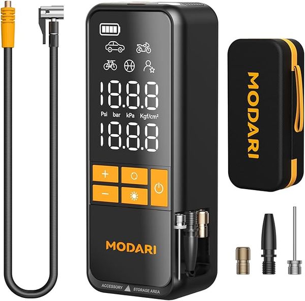 modari Portable Tire Inflator — 50% Off with Code