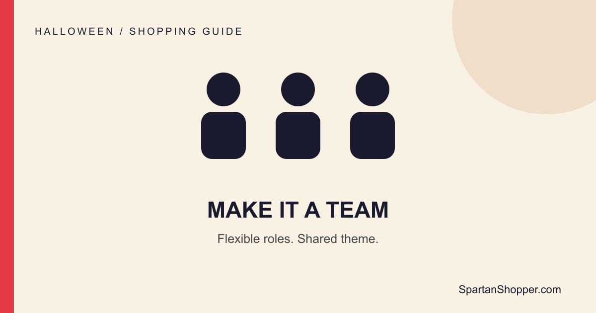 Group Halloween Costumes for Work by Team Size