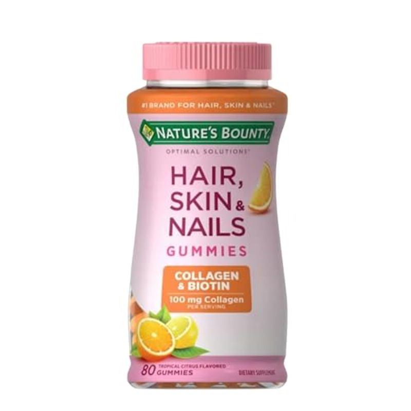 Nature's Bounty Hair, Skin & Nails Gummies, 80 Count