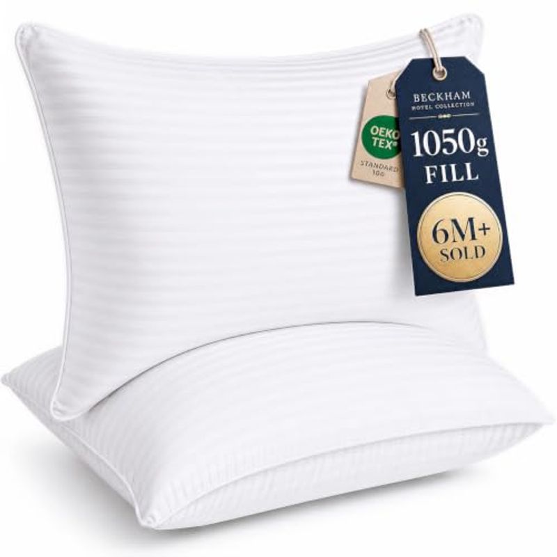 Beckham Hotel Collection Bed Pillows, Standard/Queen Set of 2
