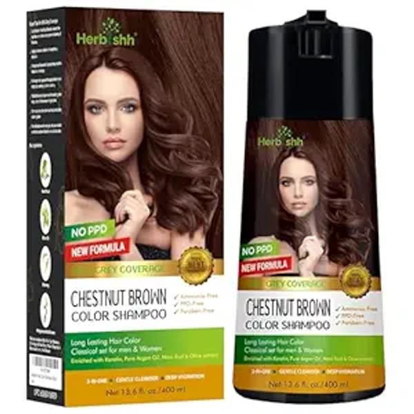 Herbishh Hair Color Shampoo for Gray Hair — 25% Off