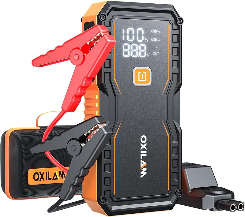 OXILAM 6000A Portable Jump Starter