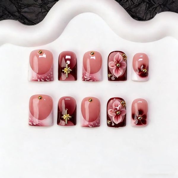 OCOUYVD Handmade Press-On Nails — 10% Off