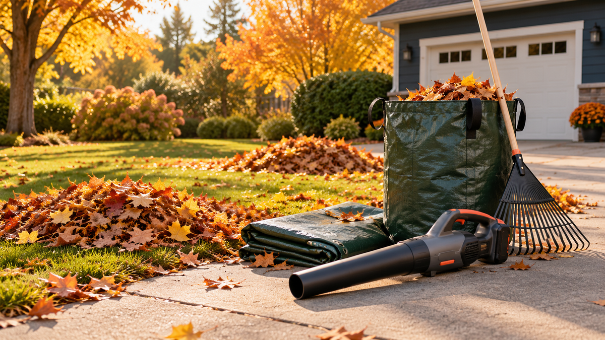Fall Leaf Cleanup: Choose the Right Tool for Your Yard