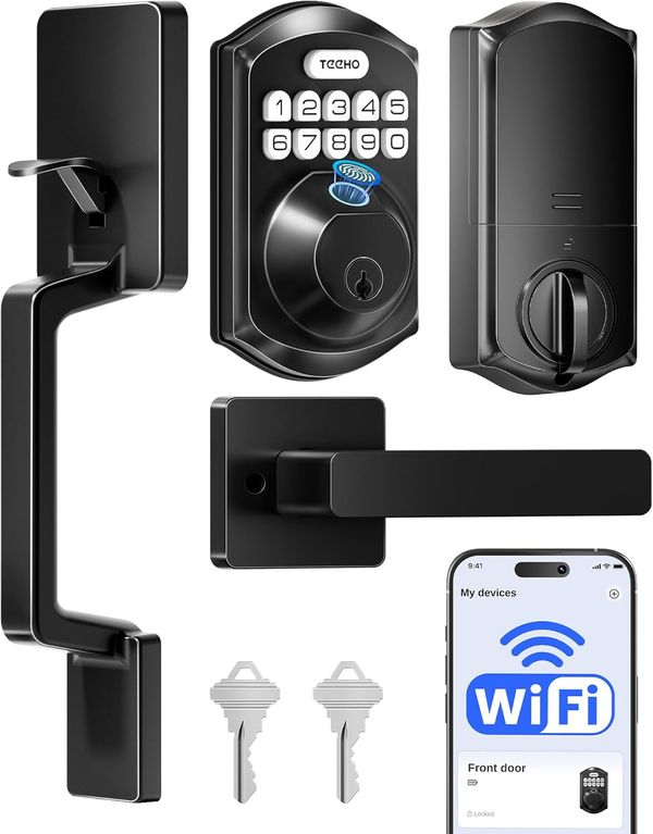 TEEHO WiFi Fingerprint Smart Door Lock